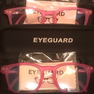Girls Blue Light Glasses Pink